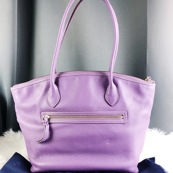 Dooney & Bourke Purple Shoulder Bag - Picture 2 of 7
